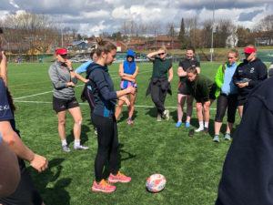 Learning the Laws, playing with them - master class by international referee Bea Benvenuti. (c) Kirsten Redmond Kristiansen