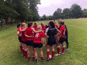 Game one, Trude is coach #1. (c) Kirsten Redmond Kristiansen