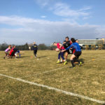 Support play in tackle situations. (c) Kirsten Redmond Kristiansen