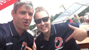 Our new physio, Elain Roberts